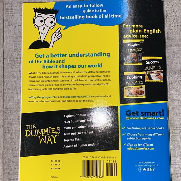 The Bible for Dummies book  FREE WITH PURCHASE - Picture 15 of 16